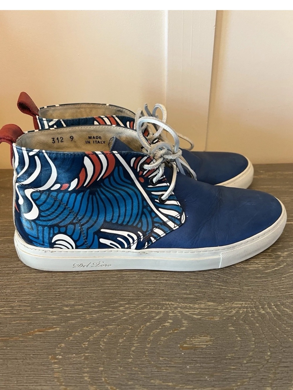 Del Toro X Pepsi "Live For Now" Jaz Alto Chukka sneakers Size 9